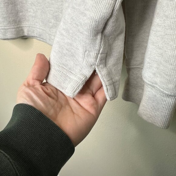 Rodd & Gunn Alton Ave 1/4 Zip Sweatshirt in Light Gray Size XL - Picture 4 of 8